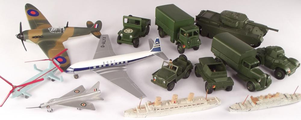 Dinky Toys - Aircraft, Army, Ships